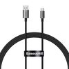 BASEUS CABLE USB DO USB-C SUPERIOR100W 1M (BLACK) (P10320102114-00) (BASP10320102114-00)