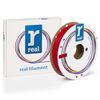 REAL PLA TOUGH 3D PRINTER FILAMENT - RED - SPOOL OF 0.5KG - 1.75MM (REALPLATRED500MM175)