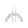 BASEUS USB-C CABLE FOR LIGHTNING DYNAMIC SERIES, 20W, 2M (WHITE) (CALD000102) (BASCALD000102)