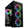 KOLINK OBSERVATORY LITE MESH RGB MID-TOWER - TEMPERED GLASS - BLACK