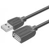 VENTION USB 2.0 EXTENSION CABLE 5M BLACK (VAS-A44-B500) (VENVAS-A44-B500)