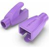 VENTION RJ45 STRAIN RELIEF BOOTS PURPLE PVC TYPE 100-PACK (IODV0-100) (VENIODV0-100)