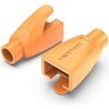 VENTION RJ45 STRAIN RELIEF BOOTS ORANGE PVC TYPE 100-PACK (IODO0-100) (VENIODO0-100)