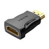 VENTION HDMI MALE TO FEMALE ADAPTER BLACK (AIMB0) (VENAIMB0)
