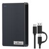 POWERTECH ΘΉΚΗ ΓΙΑ 2.5" SATA HDD/SSD PT-1232, 5GBPS, ΜΑΎΡΗ
