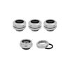 CORSAIR OD FITTING PIPE HYDRO X SERIES XF HARDLINE 14MM FOUR PACK — CHROME - CX-9052007-WW