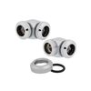 CORSAIR OD FITTING PIPE HYDRO X SERIES XF HARDLINE 90° 12MM TWIN PACK - CHROME - CX-9052021-WW