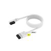 CORSAIR DIY CABLE ICUE LINK (1X600MM) WITH STRAIGHT/SLIM 90° CONNECTORS - WHITE - CL-9011130-WW