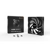 BEQUIET FAN PURE WINGS 3 140MM PWM HIGH-SPEED BL109, 1800RPM, 72,2CFM/122,6M3/H, 30,5DB, LIFESPAN 80000H, BLACK, 3YW.