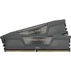 CORSAIR RAM DIMM XMS5 KIT 2X16GB CMK32GX5M2E6000Z36, DDR5, 6000MHZ, LATENCY 36-44-44-96, 1.4V, VENGEANCE DDR5, DUAL PROFILE INTEL XMP & AMD EXPO, BLACK PCB, HEATSPREADER GREY, LTW.
