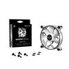 BEQUIET FAN SHADOW WINGS 2 WHITE 120MM BL088, 3 PIN, 1100RPM, 38,5CFM/65M3/H, 15,7 DB, LIFESPAN 80000H, WHITE, 3YW.