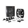 BEQUIET FAN SILENT WINGS 4 140MM BL095, 1100RPM, 51,3CFM/87,16M3/H, 13,6 DB, LIFESPAN 300000H, BLACK, 5YW.