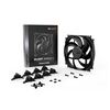 BEQUIET FAN SILENT WINGS 4 140MM PWM BL096, 1100RPM, 51,3CFM/87,16M3/H, 13,6 DB, LIFESPAN 300000H, BLACK, 5YW.