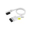 CORSAIR DIY CABLE ICUE LINK (2X200MM) WITH STRAIGHT/SLIM 90° CONNECTORS - WHITE - CL-9011131-WW