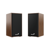 GENIUS SPEAKERS 1WAY, 2.0CH, 06W, 2, WOODEN, BROWN, USB, V/