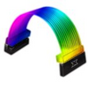 XIGMATEK ICOVER MB 24P ARGB PSU CABLE COVER KIT (ARGB LED, TUBE CABLE, MINI ARGB CONTROLLER)