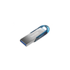 SANDISK ULTRA FLAIR 128GB USB 3.0 STICK TROPICAL BLUE