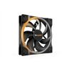 BEQUIET FAN LIGHT WINGS 140MM PWM BL074, ARGB, 4 PIN PWM, 1500RPM, 56CFM/95,14M3/H, 23,3 DB, LIFESPAN 60000H, 3YW.
