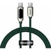 BASEUS DISPLAY CABLE USB-C TO USB-C 100W 1M GREEN (CATSK-B06) (BASCATSK-B06)