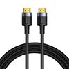BASEUS CAFULE 4KHDMI MALE TO 4KHDMI MALE ADAPTER CABLE 3M BLACK (CADKLF-G01) (BASCADKLF-G01)