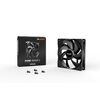 BEQUIET FAN PURE WINGS 3 120MM BL104, 1600RPM, 49.9CFM/84.8M3/H, 25.5DB, LIFESPAN 80000H, BLACK, 3YW.