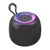 USAMS ΦΟΡΗΤΌ ΗΧΕΊΟ US-YX014, 10W, BLUETOOTH, 1200MAH, ΜΑΎΡΟ
