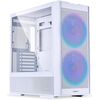 LIAN LI LANCOOL 206 WHITE - ATX PC CASE W. 2 X FRONT 160 PWM FANS (ARGB)