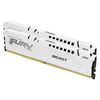 KINGSTON MEMORY KF552C36BWEK2-32 FURY BEAST WHITE DDR5, 5200MT/S, 32GB KIT OF 2