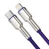 BASEUS ΚΑΛΏΔΙΟ USB-C ΣΕ LIGHTNING CAFULE PD 20W 1M ΜΟΒ (CATLJK-A05) (BASCATLJK-A05)