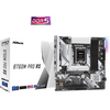 ASROCK MB B760M PRO RS, SOCKET INTEL LGA1700 14TH/13TH/12TH GEN INTEL CPU, CS INTEL B760, 4 DIMM DDR5, HDMI/DP, 2.5 GIGABIT LAN, MICRO-ATX, 3YW