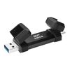SILICON POWER ΕΞΩΤΕΡΙΚΌΣ SSD MARVEL XTREME DS72, USB-C/USB 3.2, 250GB, ΜΑΎΡΟ