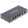HIKVISION 6 PORT UNMANAGED POE SWITCH L2 SERIES (DS-3E0106P-E/M) (HKVDS-3E0106P-E-M)