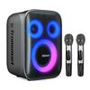 TRONSMART ΦΟΡΗΤΌ ΗΧΕΊΟ HALO 200 ΜΕ 2X ΜΙΚΡΌΦΩΝΑ, 120W, 15000MAH, LED, ΜΑΎΡΟ