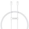 BASEUS USB 2.0 CABLE USB-C MALE - USB-C 100W ΛΕΥΚΌ 2M (P10365200211-04) (BASP10365200211-04)