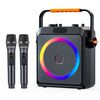 JYX ΦΟΡΗΤΌ ΗΧΕΊΟ T19-T ΜΕ 2X ΜΙΚΡΌΦΩΝΑ, 18W, 3000MAH, LED, ΜΑΎΡΟ