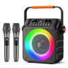 JYX ΦΟΡΗΤΌ ΗΧΕΊΟ T21-T ΜΕ 2X ΜΙΚΡΌΦΩΝΑ, 18W, 3000MAH, LED, ΜΑΎΡΟ