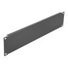 POWERTECH ΚΆΛΥΜΜΑ PANEL NETW-0033 ΓΙΑ RACK 19"/2U, ΜΕΤΑΛΛΙΚΌ, ΜΑΎΡΟ