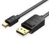 VENTION MINI DISPLAYPORT TO DISPLAYPORT CABLE 1.5M BLACK (HAABG) (VENHAABG)