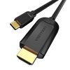 VENTION TYPE-C TO HDMI CABLE 2M BLACK (CGUBH) (VENCGUBH)