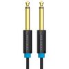 VENTION 6.5MM MALE TO MALE AUDIO CABLE 0.5M BLACK (BAABD) (VENBAABD)