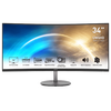 MSI MONITOR PRO MP341CQ, CURVED VA UWQHD, 34", 21:9, 300CD/M2, 3000:1, 1MS, 100HZ, 3440X1440, 2XHDMI/ 1XDP/ HP OUT, 2X 2W SPEAKERS, BLACK 2YW