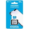 KIOXIA EXCERIA MICROSDXC 64GB CLASS 10 U1 UHS-I ΜΕ ΑΝΤΆΠΤΟΡΑ (LMEX1L064GG2) (KIOLMEX1L064GG2)