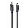 GEMBIRD CABLE DISPLAYPORT MALE - HDMI MALE 3M (CC-DP-HDMI-3M) (GEMCC-DP-HDMI-3M)