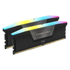 CORSAIR RAM DIMM XMS5 KIT 2X16GB CMH32GX5M2E6000C36, DDR5, 6000MHZ, LATENCY 36-44-44-96, 1.40V, VENGEANCE RGB, XMP 3.0, BLACK, LTW.