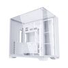 LIAN LI O11 VISION COMPACT WHITE - WHITE EATX(UNDER 280MM)/ATX 2 TOP PANELS 360AIO  TOWER PC CASE