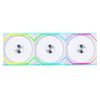 LIAN LI UNIFAN SL WIRELESS 120 -3PCS REVERSE WHITE (TRIPLE PACK INCLUDE CONTROLLER) - CASE FAN