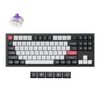 KEYCHRON Q3 HE (Q3H-M1) QMK WIRELESS CUSTOM HALL EFFECT KEYBOARD PURPLE SWITCH 80% US LAYOUT