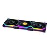 LIAN LI UNIFAN SL WIRELESS LCD 120 -3PCS BLACK (TRIPLE PACK INCLUDE CONTROLLER) - CASE FAN