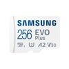 SAMSUNG EVO PLUS (2021) MICROSDXC 256GB CLASS 10 U3 V30 A2 UHS-I WITH ADAPTER (MB-MC256SA/EU) (SAMMB-MC256SA-EU)