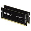 KINGSTON MEMORY  KF556S40IBK2-32 FURY IMPACT DDR5, 5600MT/S, 32GB SODIMM KIT